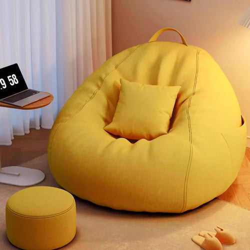 Decor Vintage Comfy Bean Bag Sofas Home Oversized Bean Bag Sofas Room Lounge Bedroom Puff Con Relleno Recamera Furniture
