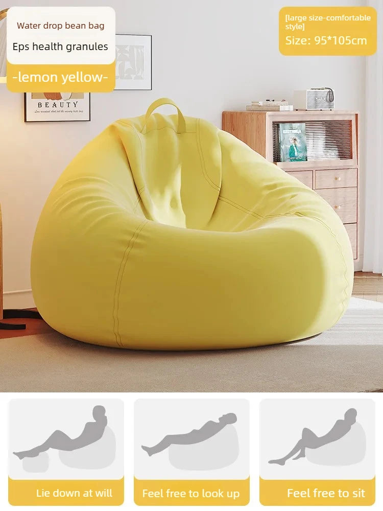 Decor Vintage Comfy Bean Bag Sofas Home Oversized Bean Bag Sofas Room Lounge Bedroom Puff Con Relleno Recamera Furniture