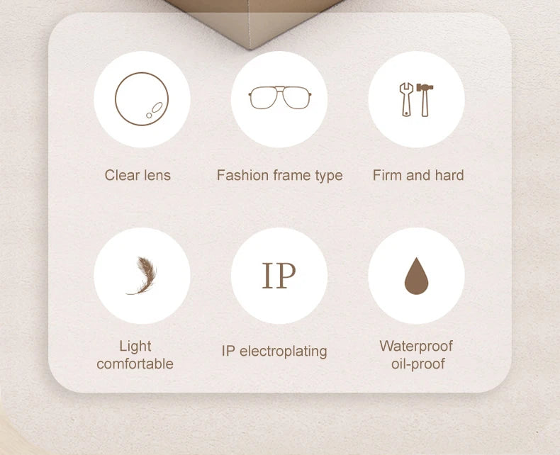 VICKY New Fashion Simple Cat's Eye Personalized Frame Design Women's Anti-Blue Light Reading Glasses Customizable Prescription