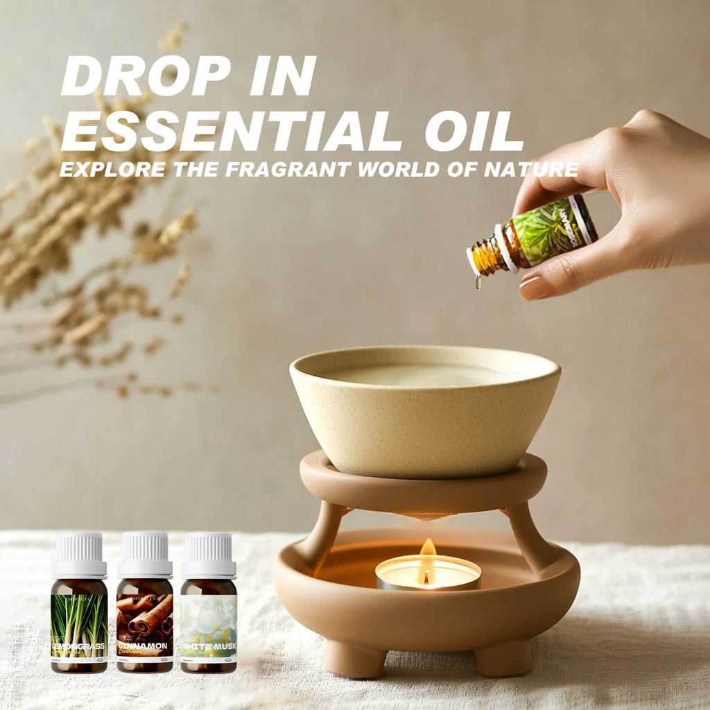 Pure Eucalyptus Essential Oils|100% Natural Eucalyptus Oil|For Hair Care, Home Diffusers, Skin, Aromatherapy, Massage 10ml