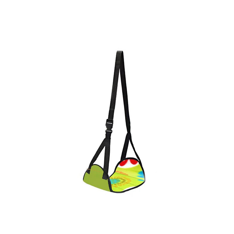 Portable Hammock Leg Rest Car Travel Rest Foot Pad Office Hanging Adjustable Simple Leg Hammock Aircraft Rest Foot Rest