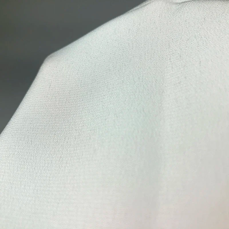 New Women Silk Scarf Square Neck Shawls  Lady White Solid  Bandana Hair Band Kerchief for DIY Painting