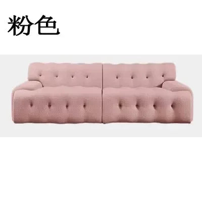 Italian Compressed Living Room Sofas Trendy Glam Modern Upholstered Living Room Sofas Comfy Simple Canapé Salon Home Furniture